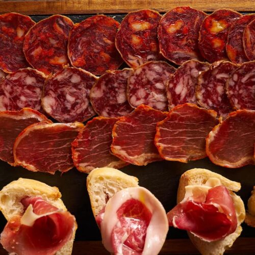 Iberian cold meat