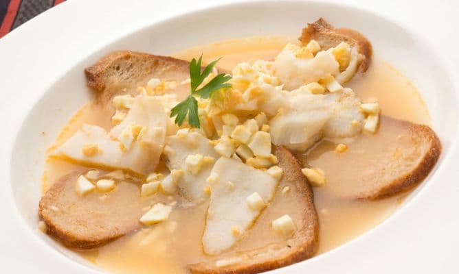Sopas cachorreñas de Málaga